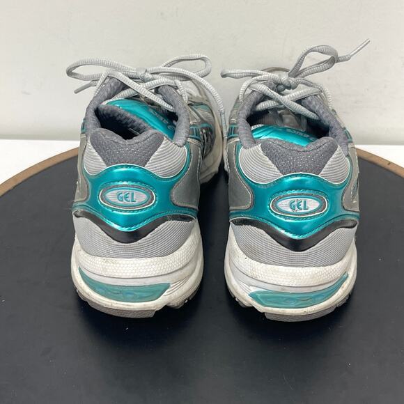 Asics Gel-150 TR‎ Women Size 8.5 Running Shoes Gray Teal Athletic Sneakers Y2K - Picture 8 of 11